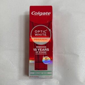 Colgate Optic White Renewal Toothpaste - Red